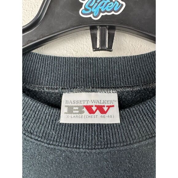 Vintage XL Fashion Passions Beauty Hair Care Black Pullover Sweater Women's - Picture 4 of 6